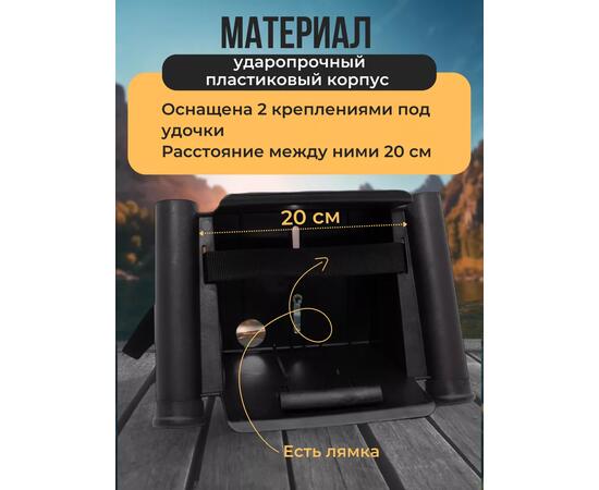 Универсальный крепёжный блок для эхолота с держателя под удочки (УКБ Патриот), фото , изображение 7