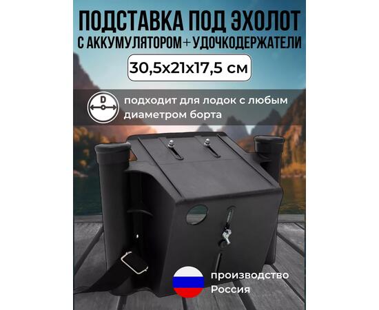 Универсальный крепёжный блок для эхолота с держателя под удочки (УКБ Патриот), фото 