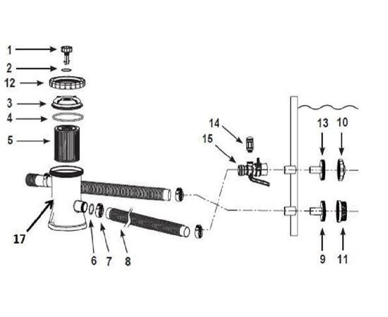 28638 Насос-фильтр для бассейна Intex, 220-240V, 3785 л/ч, фото , изображение 2
