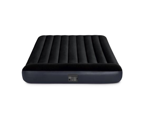 64150 Надувной матрас Pillow Rest Classic Fiber-Tech, 152 х 203 х 25 см, c встроенным насосом, фото 