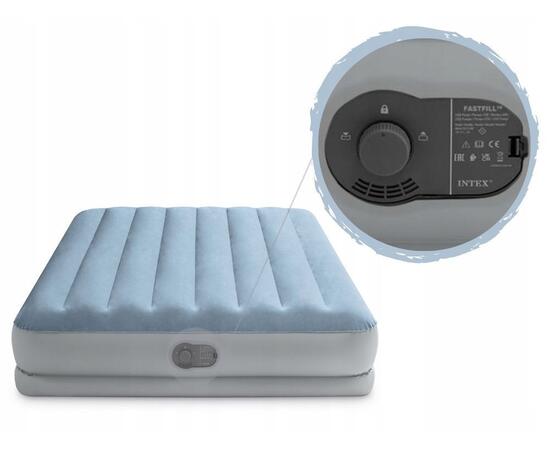 64159 Надувная кровать 203Х152Х36 Dura-Beam Mid-Rise Comfort насосом USB, фото , изображение 2