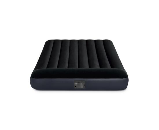 64148 Надувной матрас Pillow Rest Classic Fiber-Tech, 137 х 191 х 25 см, c встроенным насосом, фото 