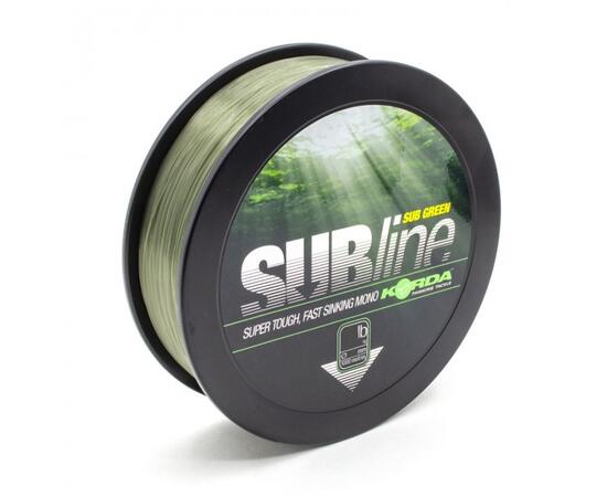 Леска KORDA Subline Green 0,30мм, 1000м, Цвет: Green, Диаметр лески: 0,30 мм, фото 
