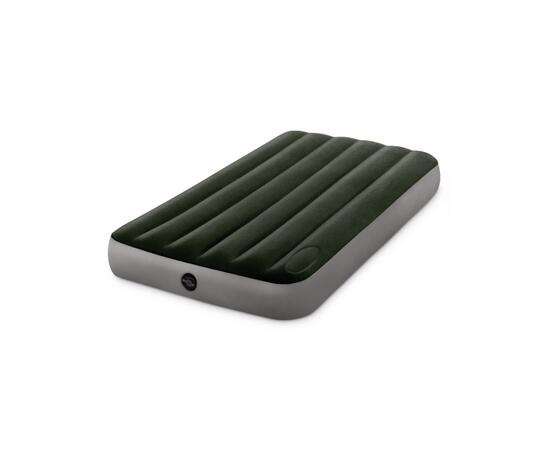 64761 Надувной матрас Downy Airbed, 99х191х25см, со встроенным ножным насосом, фото 