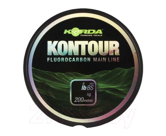 Леска тонущая KORDA Kontour Fluorcarbon 18lb, фото 