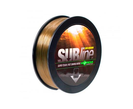 Леска KORDA Subline Brown 0,30мм, 1000м, Цвет: Brown, Диаметр лески: 0.30 мм, фото 