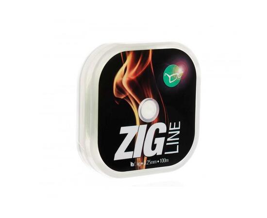 Леска KORDA Zig Line 0,25мм 100м 9lb, Диаметр лески: 0,25 мм, фото 