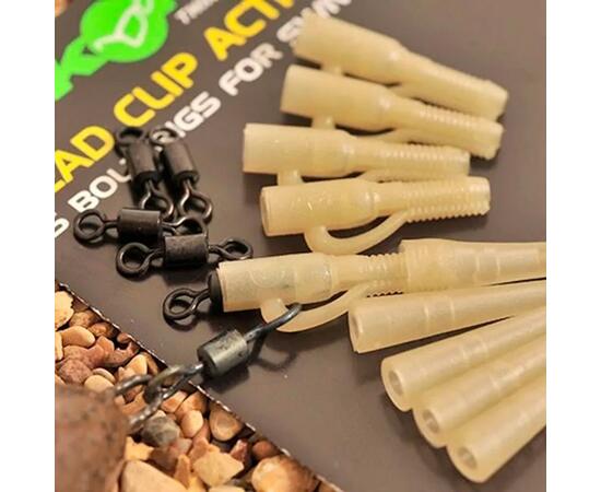 Набор безопасная клипса KORDA Lead Clip Action Pack Clay, Цвет: Clay, фото , изображение 6