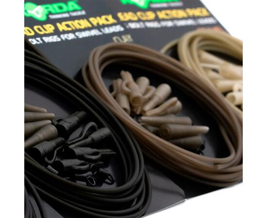 Набор безопасная клипса KORDA Lead Clip Action Pack Clay, Цвет: Clay, фото , изображение 4