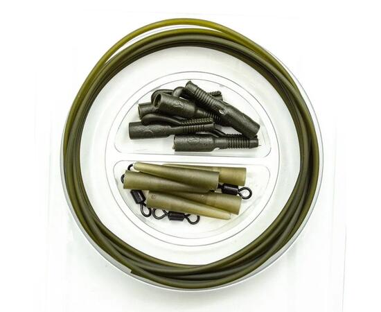 Набор безопасная клипса KORDA Lead Clip Action Pack Weed, Цвет: Weed, фото , изображение 2