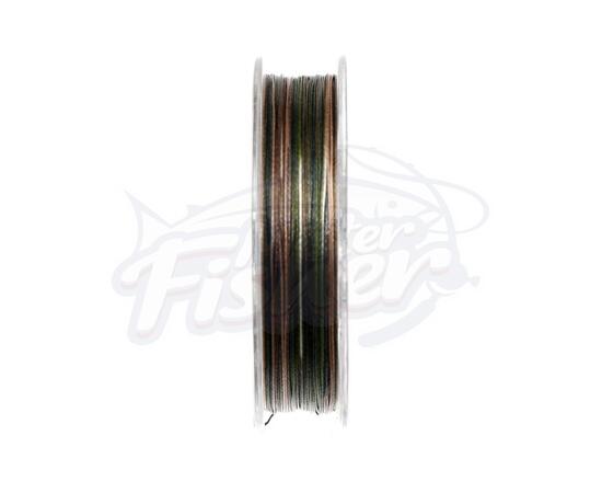 Шок-лидер CARP PRO Diamond Shock Braid PE X8 коричневый 30lb 25м 0,20мм, фото , изображение 2