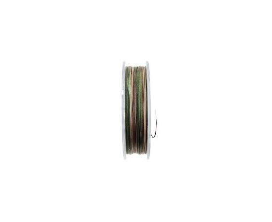 Шок-лидер CARP PRO Diamond Shock Braid PE X8 коричневый 30lb 50м 0,20мм, фото , изображение 2