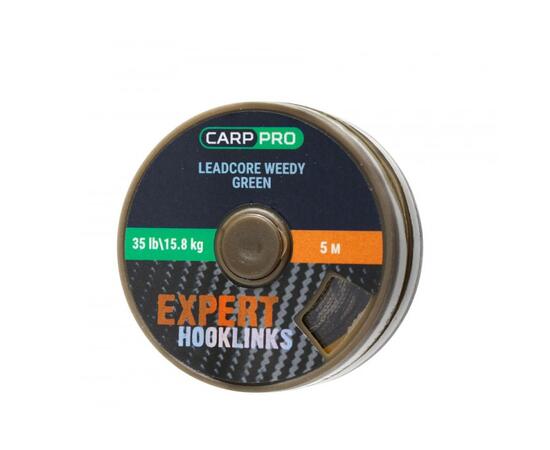 Ледкор CARP PRO 35LB цвет зеленый 5м, Цвет: зеленый, Разрывная нагрузка: 35, Длина, см: 500, фото 