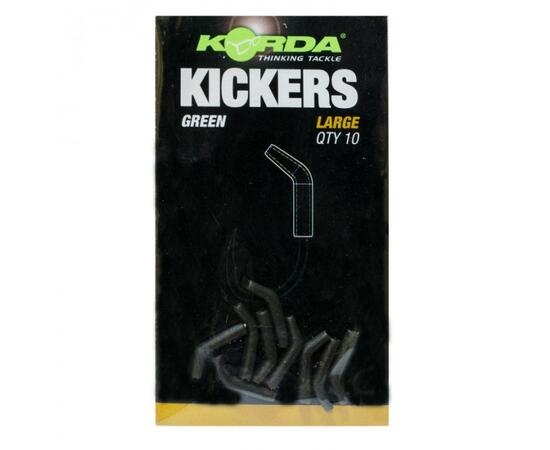 Лентяйка KORDA Kickers Green Large для крючка №1-4, Размер: Large, фото 