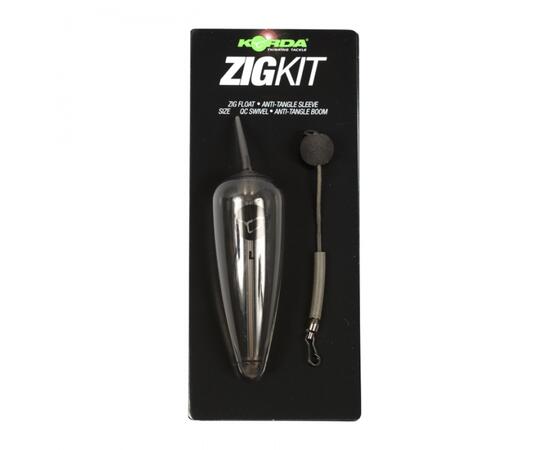 Набор с поплавком для Zir-Rig KORDA Adjustable Zig Kit Large, Размер: Large, фото 