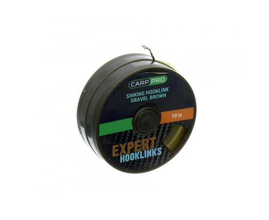 Поводковый без оболочки CARP PRO Gr. Brown Sinking 25LB 10M, фото 