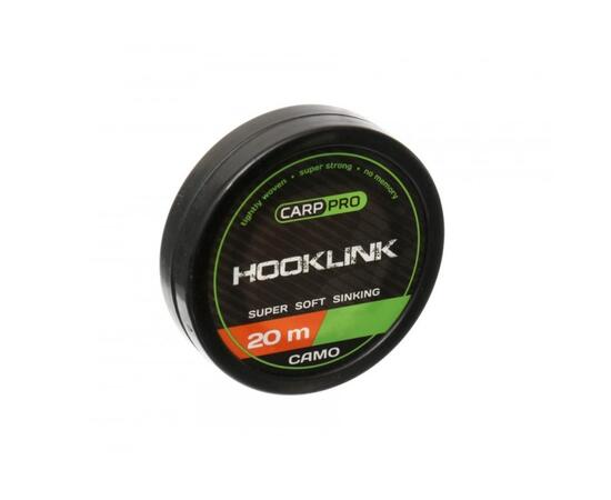 Поводковый без оболочки CARP PRO Sinking Hooklink Camo 10 LB 20m, фото 