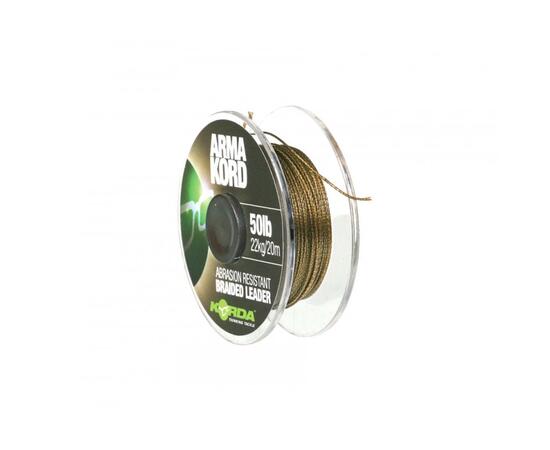 Шок-лидер плетеный KORDA Arma-Kord 50lb 20м, фото , изображение 2