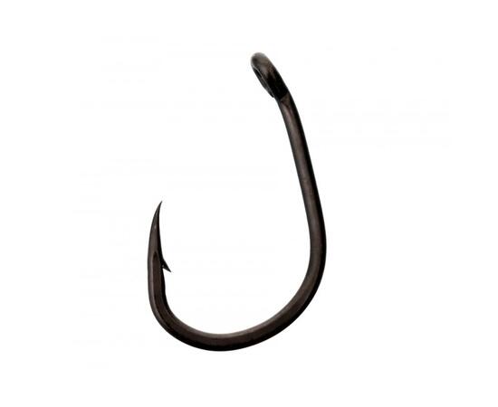 Крючки Карповые CARP PRO Twisted Wide Gape BT Series № 6 Black Teflon, Размер: №6, фото , изображение 2