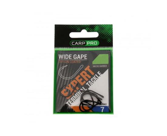 Крючки Карповые CARP PRO Wide Gape № 4 тефлоновое покрытие, Размер: №4, фото 