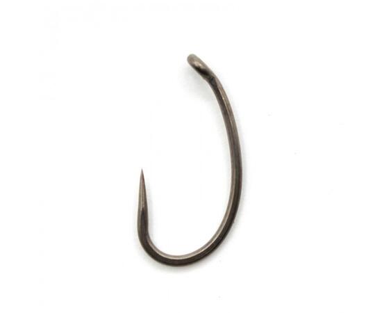 Крючок KORDA Kurv Shank Barbless №4 безбородый, фото 