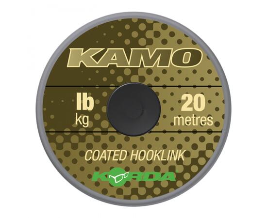 Поводковый материал KORDA Kamo Coated Hooklink 30lb, Разрывная нагрузка: 30 lb, фото , изображение 2