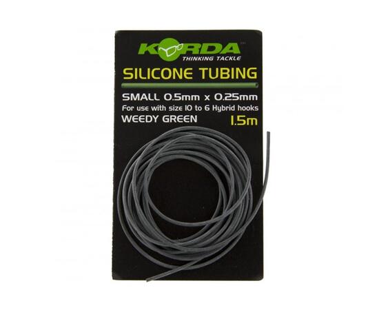 Силиконовая трубка KORDA Silicone Tube 0.5мм Green, фото 
