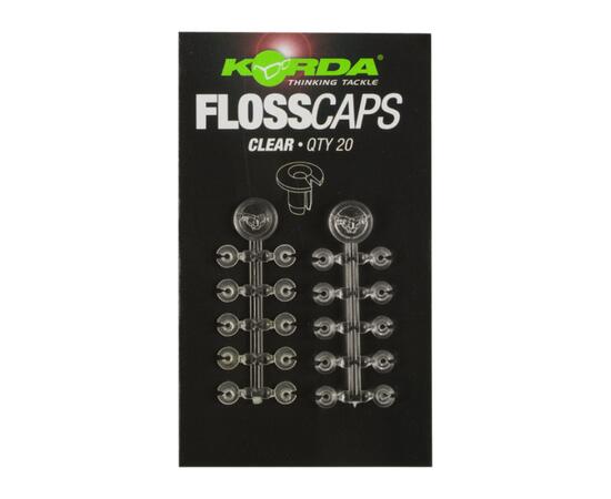 Стопор для бойлов KORDA Floss Caps Clear, фото 