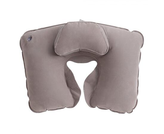 Надувная подушка под шею Tramp Lite Comfort TLA-008 (серый), фото , изображение 2
