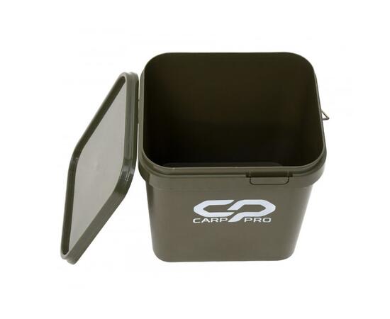 Вeдро прямоугольное CARP PRO с крышкой 17л, фото , изображение 2