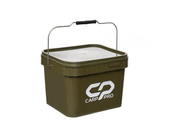 Вeдро прямоугольное сподовое CARP PRO с крышкой 10л, фото 