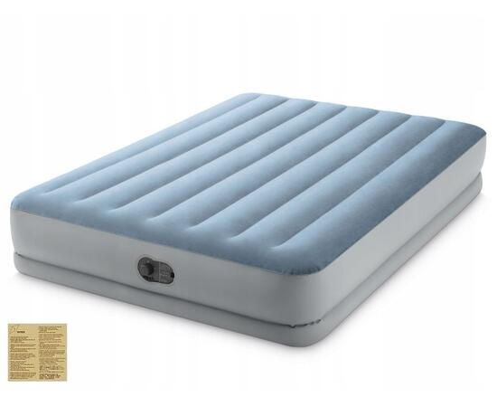 64159 Надувная кровать 203Х152Х36 Dura-Beam Mid-Rise Comfort насосом USB, фото 