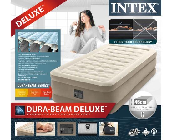 64426 Надувная кровать Ultra Plush 99х191х46 см, фото , изображение 2