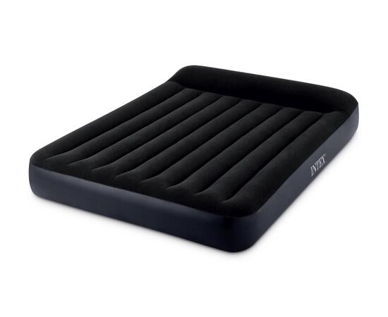 64150 Надувной матрас Pillow Rest Classic Fiber-Tech, 152 х 203 х 25 см, c встроенным насосом, фото , изображение 2