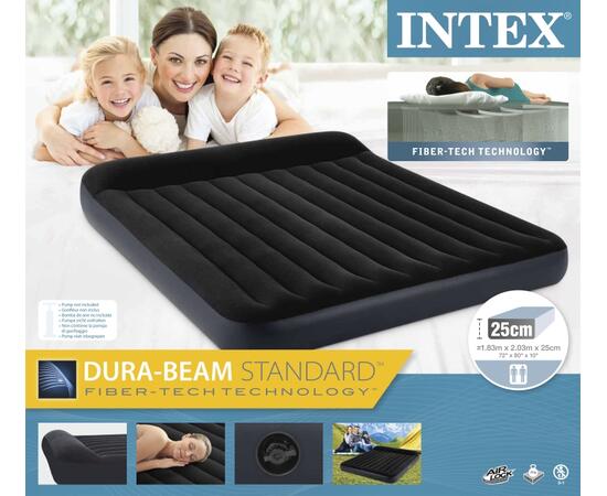 64144 Надувной матрас Pillow Rest Classic Fiber-Tech, 183 х 203 х 25 см, фото , изображение 6