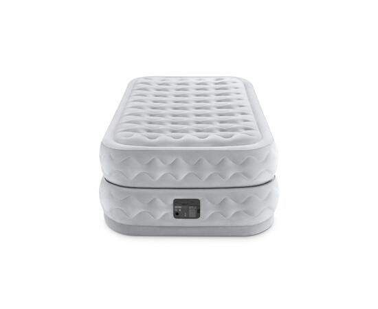 64488 Надувная кровать Supreme Air-flow Bed 99х191х51см, встроенный насос 220V, фото , изображение 5