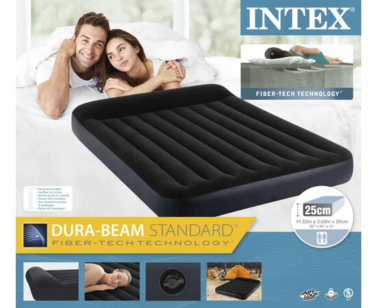 64143 Надувной матрас Pillow Rest Classic Fiber-Tech, 152 х 203 х 25 см, фото , изображение 6