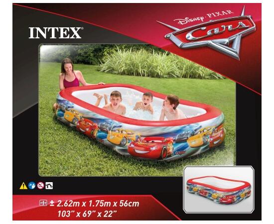 57478 Надувной бассейн Intex Тачки, фото , изображение 2