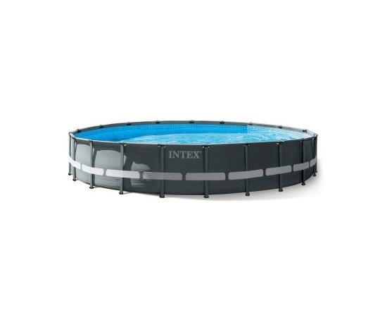 26334 Каркасный бассейн 610 х 122 см Ultra XTR Frame, фильтр-насос, лестница, тент, подстилка, фото 