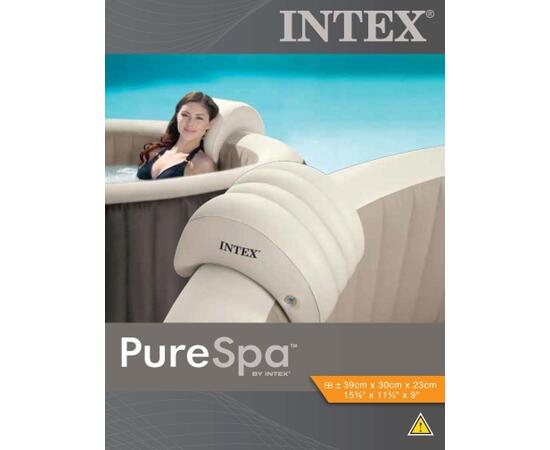 28501 Надувной подголовник для надувных джакузи Intex, фото , изображение 3