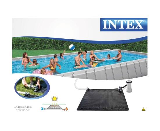 28685 Коврик для нагрева воды от солнечной энергии Intex, 120х120 см, фото , изображение 3