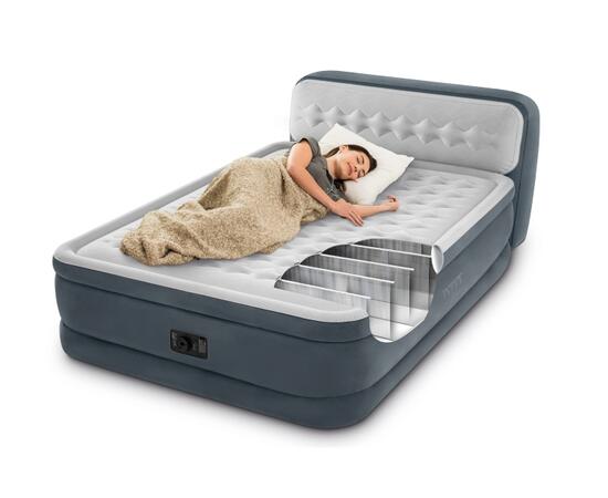 64448 Надувная кровать Ultra Plush, 152 х 236 х 46 см, с встроенным насосом 220-240V, фото , изображение 3