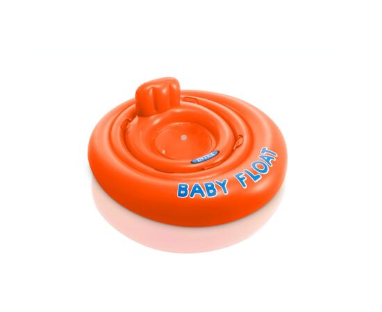 56588 Круг для плавания с сиденьем Baby float, d=76 см, от 1-2 лет, фото 