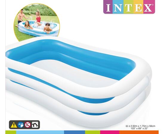56483 Бассейн детский 262х175х56см Intex , от 6 лет, фото , изображение 2