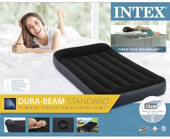 64141 Надувной матрас Pillow Rest Classic Bed Fiber-tech, 99х191х25см, фото , изображение 6