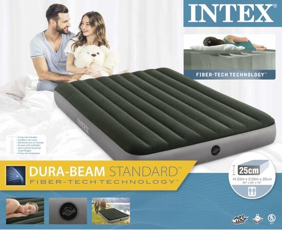 64109 Надувной матрас Prestige Downy Bed, 152х203х25см, фото , изображение 5