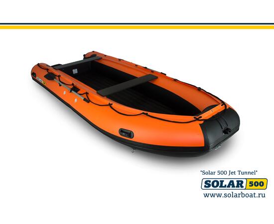 Лодка надувная моторная solar-500 JET тоннель (Оранжевый), фото , изображение 2