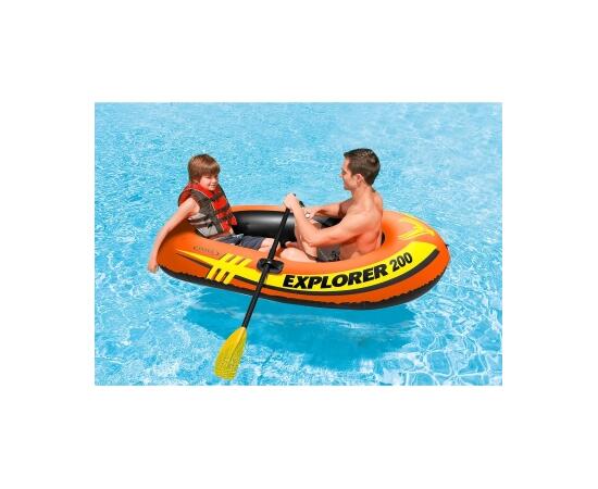 58331 Надувная лодка Explorer 200 set (до 95кг) 185х94х41см + весла/насос от 6лет, фото , изображение 3