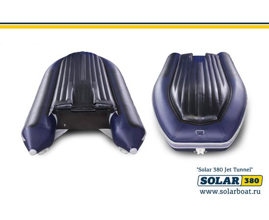 Лодка надувная моторная solar-380 JET тоннель (Синий), фото , изображение 4