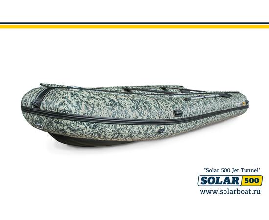 Лодка надувная моторная solar-500 JET тоннель (Пиксель), фото , изображение 2
